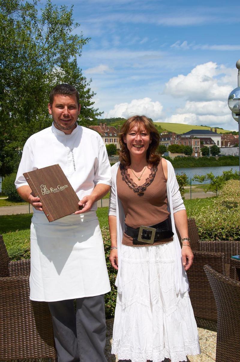 Hotel Restaurant Le Rive Gauche Joigny Zewnętrze zdjęcie